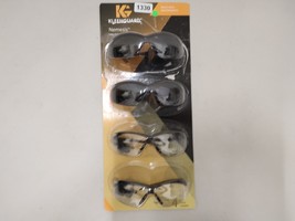 KleenGuard Nemesis Wraparound Safety Glasses, Multi Pack, 4 ct - £10.86 GBP