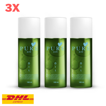 3X PURE Oil Cleansing Reduce Dark Spots Stretch Mark Wrinkles 100% Natural 100Ml - £55.17 GBP