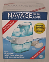 Navage SDG-2 Salline Nasal Irrigator Kit - Blue/White Unit and 19 Salt P... - £62.28 GBP
