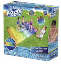 Brand New In Box H2O Go Color Splash Blobz 9FT. 2&quot; X 6FT 1&quot; Summer Fun Sprinkler - £38.94 GBP