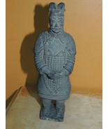 Terracotta Reproduction 6.5&quot; Warrior Figure Tomb of Emperor Shi mudman C... - $149.08 MXN