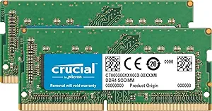 Crucial RAM 64GB Kit (2x32GB) DDR4 2666 MHz CL19 Memory for Mac CT2K32G4... - $276.99