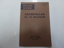 1969 Caterpillar No.7A Bulldozer Teile Buch Manuell Kleinere Kleidung Fabrik OEM - £10.03 GBP