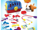 Kidzlane Deluxe Veterinarian Kit for Kids and Toddlers | Pretend Play Ve... - $33.08