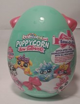 ✔ Zuru Rainbocorns Puppycorn BOW Surprise  PINK HORN ! Series 3 Brand New, USA - £15.97 GBP