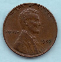 1952 Lincoln Wheat Penny- Circulated - About XF - $3.00