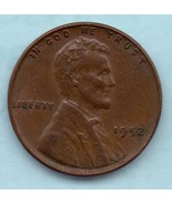 1952 Lincoln Wheat Penny- Circulated - About XF - £2.39 GBP