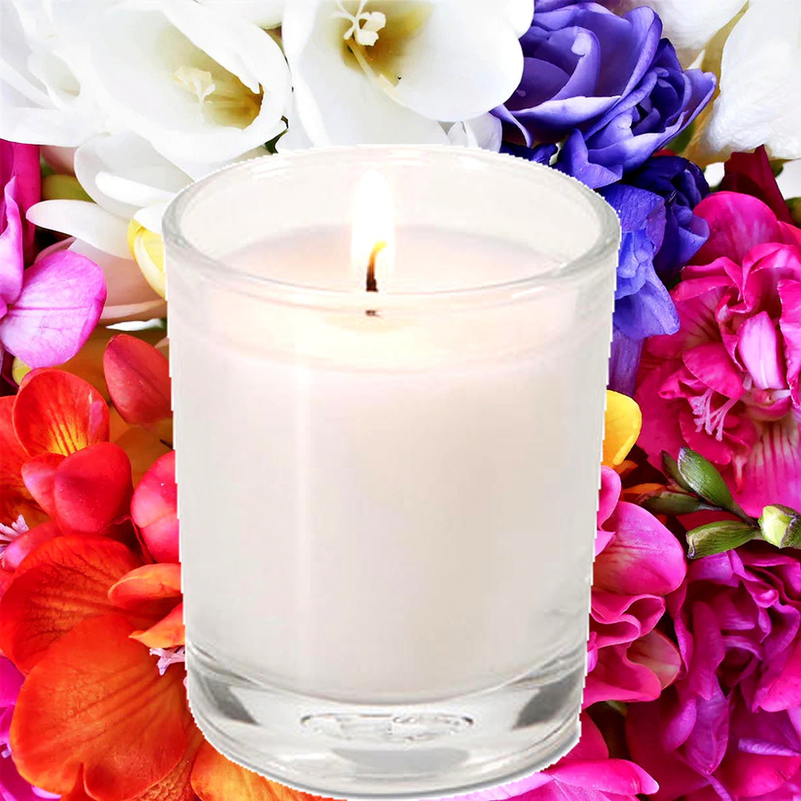 Freesia Couture Scented Votive Candles Hand Poured Luxury Home Fragrance - $14.95+