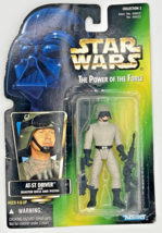 1996 Kenner Star Wars The Power Of The Force AT-ST Driver Action Figure NEW U150 - £11.59 GBP