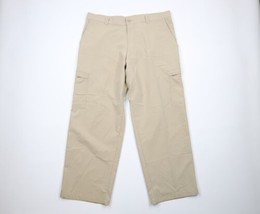 Vintage Patagonia Mens 38x30 Distressed Spell Out Wide Leg Cargo Pants B... - $79.15