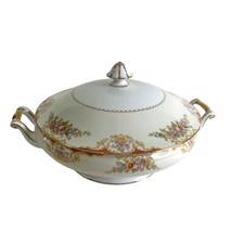 Noritake Mystery 209 Covered Vegetable Dish Japan M Stamp Vintage 10.5&quot; ... - £47.52 GBP