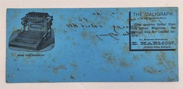 antique THE CALIGRAPH ad INK BLOTTER PAPER baltimore md HARMON typewriter - £69.66 GBP