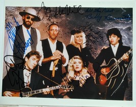 Fleetwood Mac Signed Photo X6 - Mick Fleetwood, John Mc Vie, Christine Mc Vie, Ste - £615.53 GBP