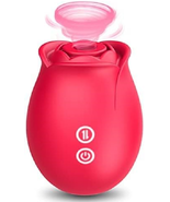 Rose Sex Toy Vibrator for Women Rose Sucking Vibrator Clitoral Nipple St... - £32.24 GBP+