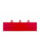 Armadillo Interlocking Plastic Tile Bevels • Flaming Red • 4 x 12&quot; Edge ... - $12.74 CAD
