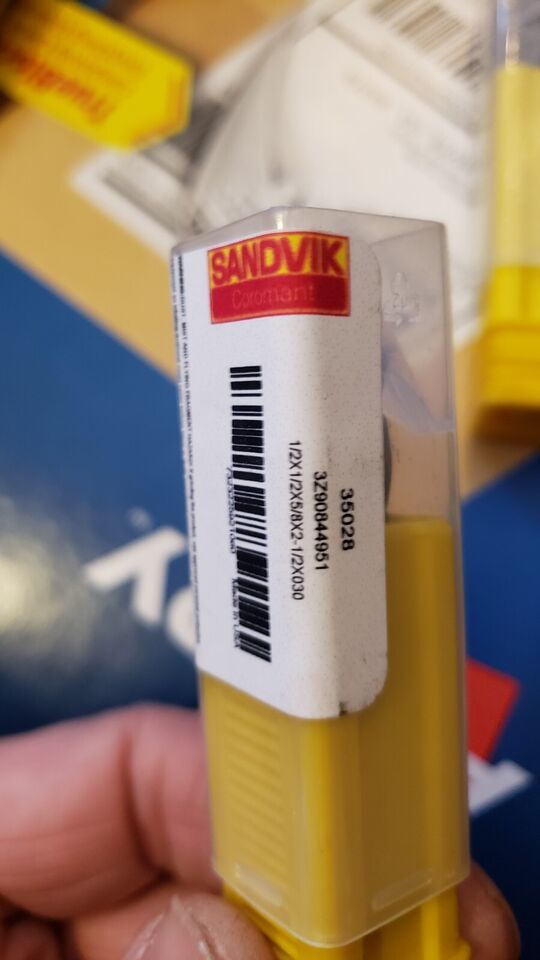 NEW Sandvik End Mill EM 1/2 x 1/2 x 2-1/2 COROMILL DURA CUTTING 5-Flute ... - $45.59