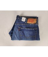 Levi&#39;s 501 Regular Button Fly Straight Leg Denim Jeans 40X30 Men&#39;s Mediu... - $832.74 MXN