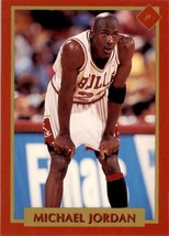 1991 Tuff Stuff Jr. Special Issue NBA FInals #4 Michael Jordan Chicago Bulls - £5.44 GBP