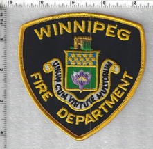 Winnipeg Fire Department  (Manitoba, Canada)  Shoulder Patch - $442.21 MXN