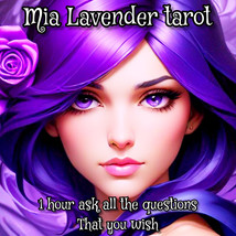 1 hour do all the questions you need to tarot with psychic mia lavender - $79.00