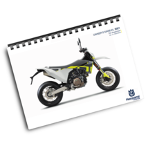 HUSQVARNA 2021 - 701 SUPERMOTO - OWNERS MANUAL - REPRINTED COMB BOUND - $49.99 HUSQVARNA 2021 - 701 SUPERMOTO - OWNERS MANUAL - REPRINTED COMB BOUND - $49.99