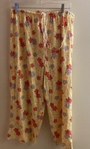Enchanting Women’s Pajama Bottom Pants L Large Waist 34” 38” New Yellow ... - £5.31 GBP
