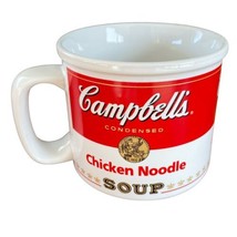 Classic Campbell&#39;s Condensed Chicken Noodle Soup Label Mug Warhol - £23.84 GBP