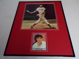 Ted Williams 16x20 Framed 1941 Play Ball Reprint Card &amp; Photo Display Red Sox - £61.85 GBP