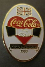 Coca-Cola Salute to Customers  1990  British Flag - $7.43