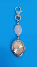 Love Armour Keychain Watch New Battery Installed Rose Quartz Accent - £7.15 GBP