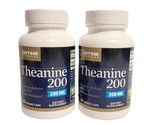 2 Jarrow Formula Theanine 200, 200 mg 60 Veggie Caps Each Best By 02/2025  - £14.89 GBP