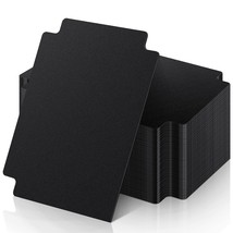 60 Pieces Trading Card Dividers Black Playing Card Separators Playing Board Game - £14.87 GBP