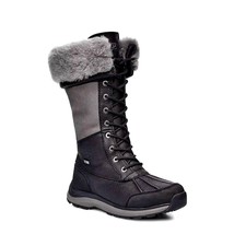 UGG Adirondack Tall Boot III Fur Waterproof 11 Sheepskin Leather Outdoor... - £219.97 GBP