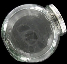 7&quot; Glass Tilt Jar Vintage Style Cookie Penny Candy Storage Canister 1/2 Gallon - £25.08 GBP