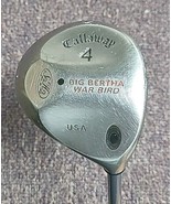 Callaway Big Bertha War Bird 4 Driver Fairway Wood Graphite RH w Golf Pr... - $433.16 MXN