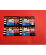 4 Memorex DB 90 Cassette Tapes Normal Bias - SEALED - $14.99