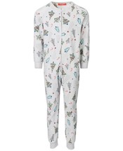 Family PJ&#39;s Toddler One Piece Pajama, Festive Trees, 2T - 3T  - £11.83 GBP