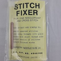 Stitch Fixer X Stitch Needlepoint Canvas Sewing Embroidery Tool Size 24 ... - £11.16 GBP