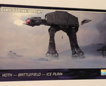 Empire Strikes Back Widevision Trading Card 1995 #35 Hoth Battlefield - $2.48