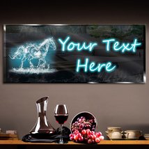 Personalized Water Horse Neon Sign 600mm X 250mm - £99.87 GBP+