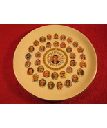 9&quot; Porcelain Collector Plate PRESIDENTS OF THE UNITED STATES to Nixon c ... - £5.73 GBP