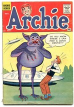 Archie #123 1961-sci-fi-alien &amp; spaceship-Betty-Veronica- vg- - £34.26 GBP