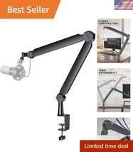 Mic Boom Arm, Microphone Stand with Cable Management Channel, Fully Adju... - $92.20