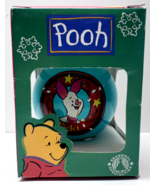 Vintage Disney Winnie the Pooh Piglet Glass Ball Christmas Ornament - $24.40 CAD