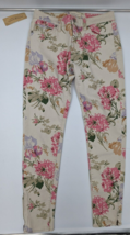 Denim &amp; Supply Ralph Lauren Women Floral Denim Skinny Jeans Size 28 x 28 NEW - £31.37 GBP