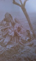 Vintage Photo;Soldier Trying To Comfort A Wounded Buddy ; From WW2; Circa 1943 - £11.79 GBP