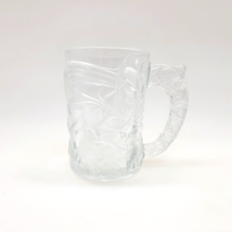 Batman Forever DC Comics Embossed Edition 3D Drinking Glass Mug McDonalds - £7.82 GBP