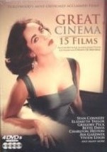 Great Cinema 15 classic films Dvd - £10.94 GBP