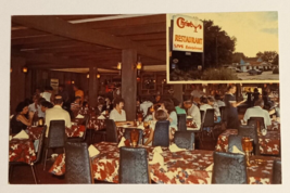 Christys Restaurant Interior Myrtle Beach Carolina SC Dexter Postcard c1970s - £4.81 GBP