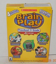 Scholastic Brain Play Preschool-1st Grade 2nd edition PC Game - $15.51